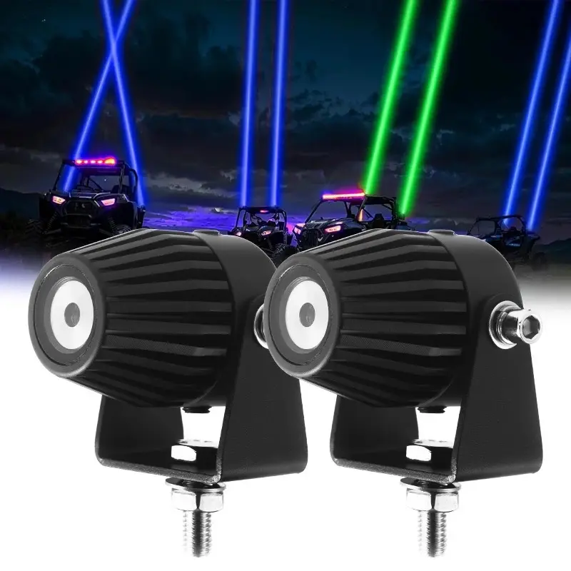 Laser whips