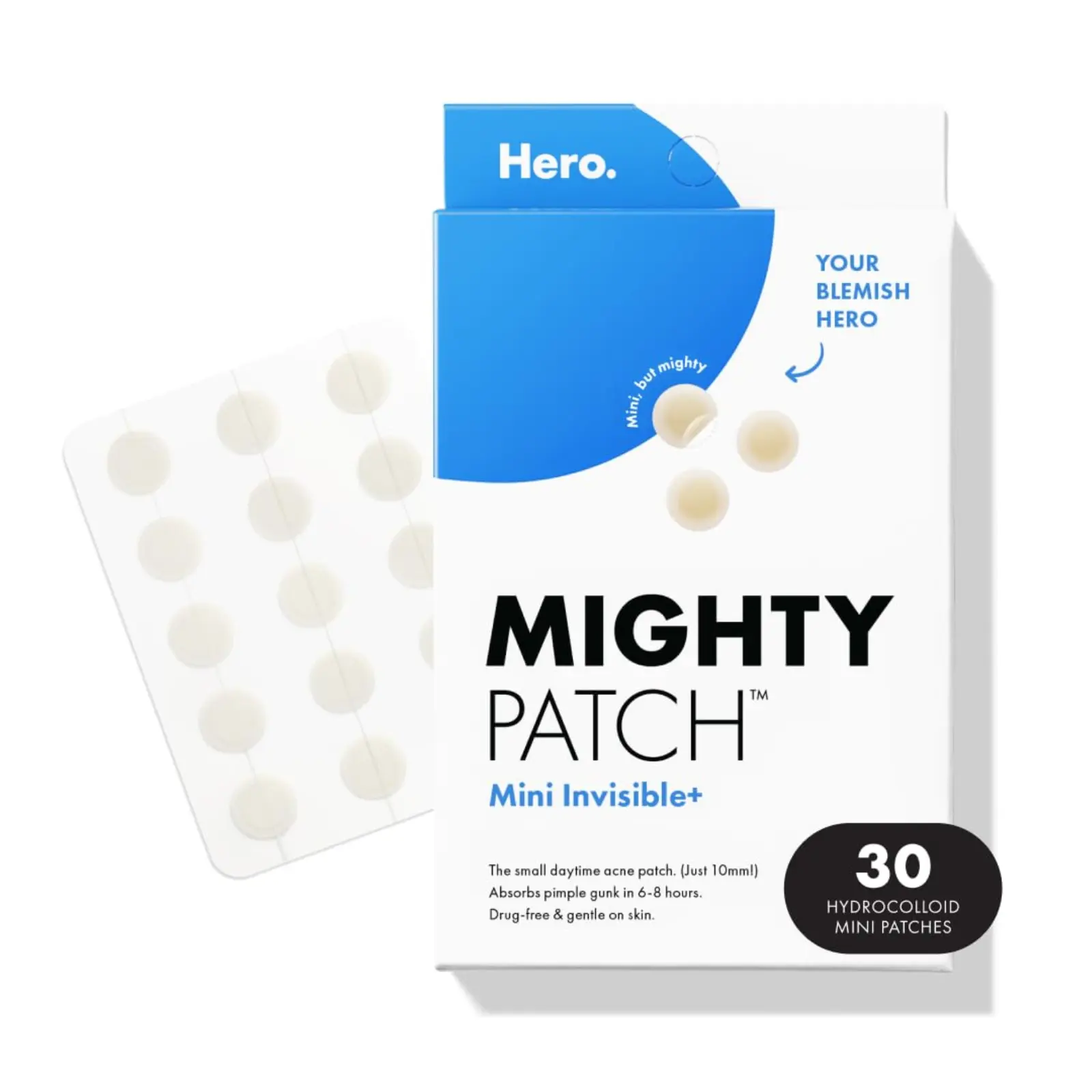 30 ct. Mighty Patch Minis Invisible