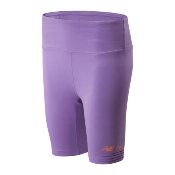 New Balance SS Opticks Biker Female Active Shorts - Short Length, Drawstring, Elastic Waist, Active Wear for Biking