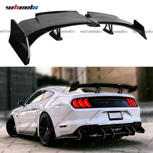Universal Fit – WHEELX 58" GT Racing Spoiler Wing | Gloss Black ABS | Fits Corvette Camaro Mustang Charger BMW Audi Honda Toyota Lexus + More
