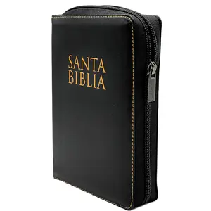Biblia Reina Valera 1960 11 puntos-Letra Grande, con Cierre, Indice, color negro Spanish Edition