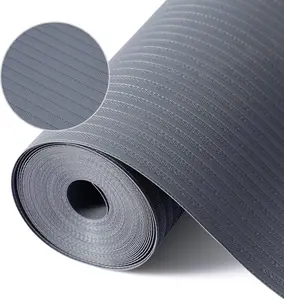 Mcrbeay Shelf Liner Non Adhesive, Washable Cabinet Liners for Shelves, Waterproof Durable Non-Slip Drawer Liners for Kitchen Cabinets, Cupboard, Pantry, Gray 12" X 20'