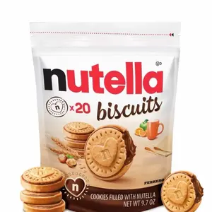 Nutella Biscuits - 20 Count Cookies Filled with Nutella - 9.7 oz Snack Candy