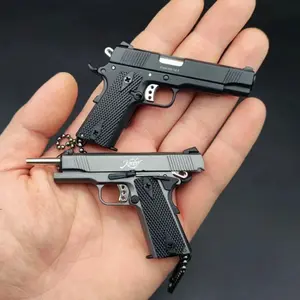 1:3 Scale Kimber 1911 Alloy Model Keychain – Tactical Collectible Display Piece