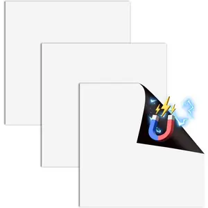 3Pcs White Magnetic Vent Covers, Magnetic Vent Covers for Ceiling, Ceiling Vent Covers Magnetic Vent Covers for Wall, Strong Magnetic Vent Magnetic Cover for Air Conditioning Vents 12x12 in