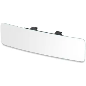 SkycropHD Rear View Mirror Frameless Car Interior Rearview Mirror Panoramic Wide Angle to Eliminate Blind Spots – Convex,11.8''(White)