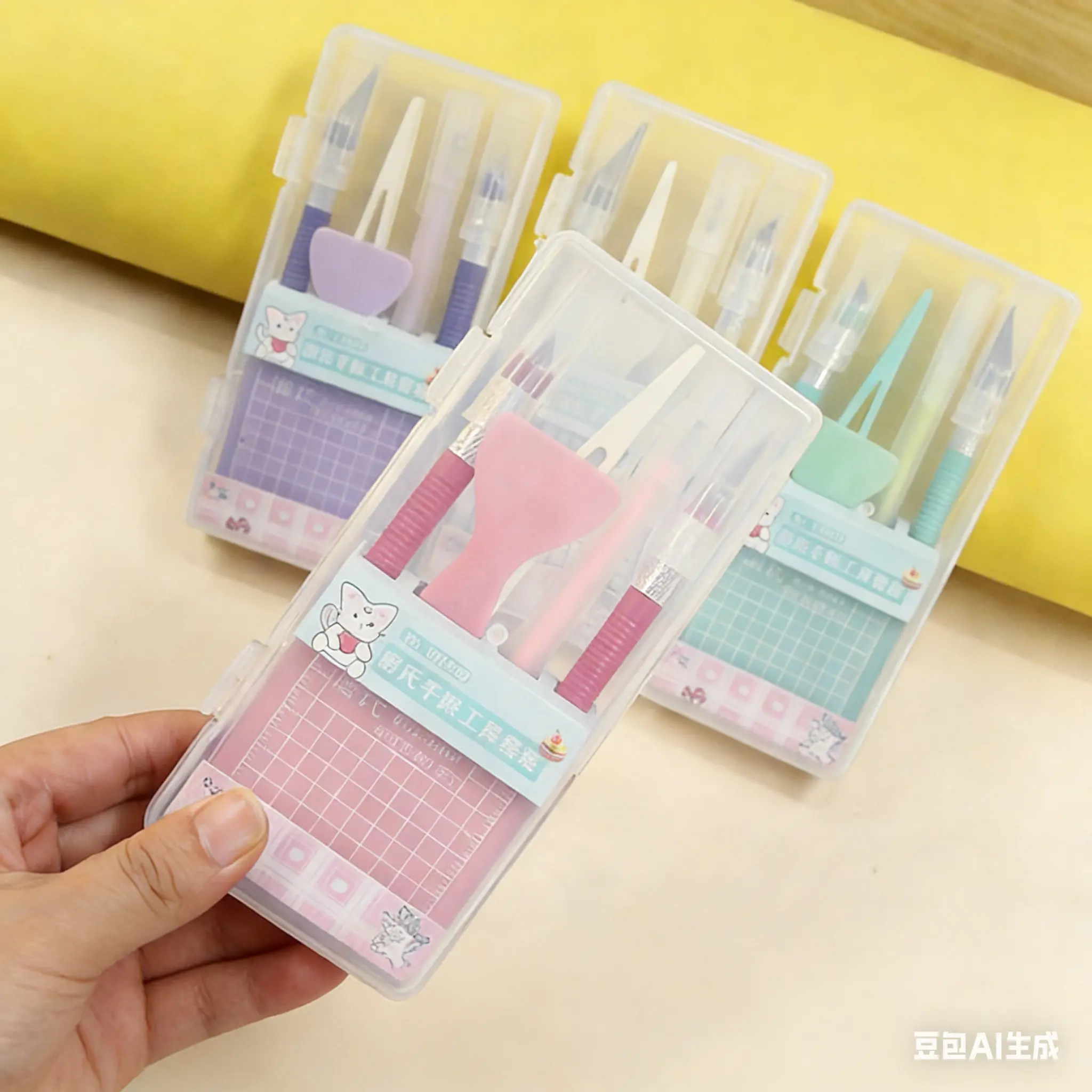 6-Piece Long-Term Durable Wear-Resistant Solid Material Junk Journal Kit - Office Stationery Art Craft Paper Scrapbook Accessory Hobbies Kit Adults, Creative Decor Mix DIY Supplies for Office & All-Age Projects