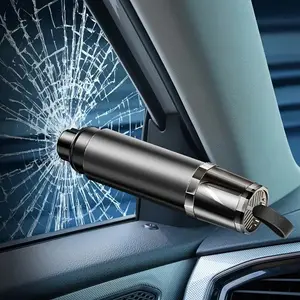 Car Window Breaker, Emergency Tool for Broken Glass, Quick Escape Safety Hammer, Aluminum Alloy Safety Hammer, Motorcycle Accessories