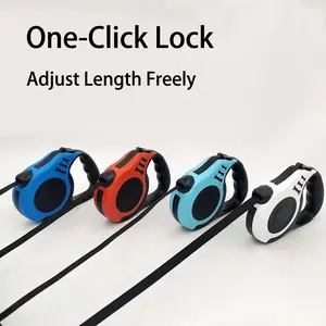 Yole Retractable Dog Leash Automatic 10FT/16FT with Comfort Grip Handle for Small Medium Dogs Durable Pet Leash