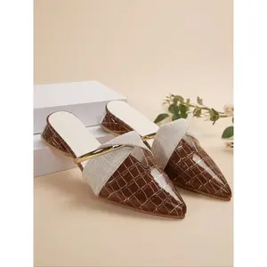 Women's Fashionable Slide Sandals, Casual Comfortable Flat Sandals for Summer, Lightweight Breathable Shoes for Daily Wear, Slipper Sandals