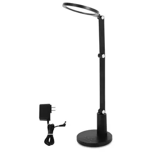 Indoor Dimmable 10W LED Desk Lamp - 360° Rotatable Base, Eye-Care for Home Office Study, Home Improvement Lights & Lighting Bases & Shades Accessory
