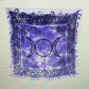 Triple Moon Altar Cloth 18” X 18”