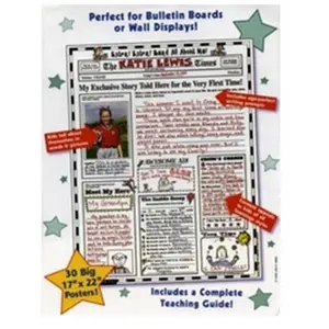 Scholastic Teaching Resources Instant Personal Poster Sets Extra-Extra Read All About Me