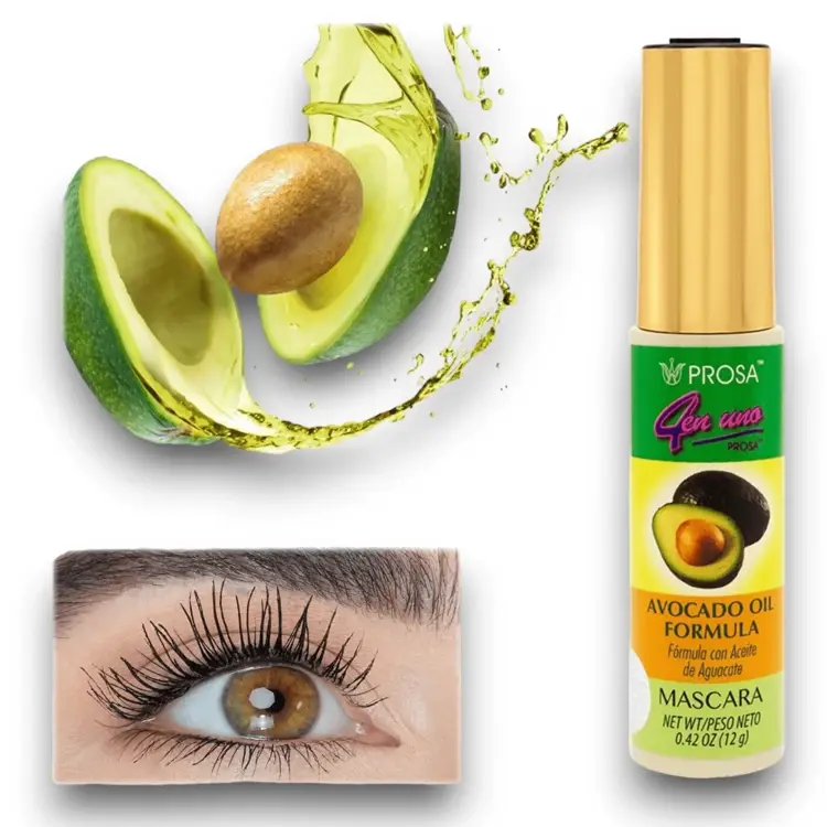 Prosa 4 in 1 Mascara Avocado Oil Formula-Waterproof-Extra Volume