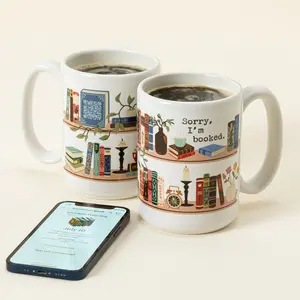 Uncommon Goods Literature Every Day Interactive QR Mug