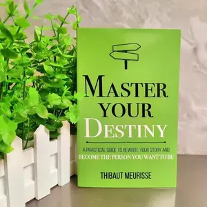 Master Your Destiny Book by Thibaut Meurisse, Inspirational Self-Help Guide, Personal Growth and Motivation, Essential Reading