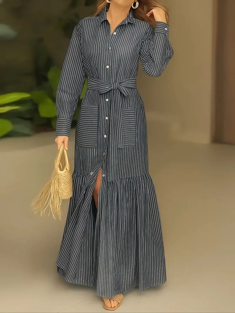 dress with stripes on sleeves - TikTok Shop