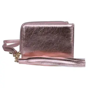 Julia Buxton Pebble Zip Tassel Wristlet & Card Holder