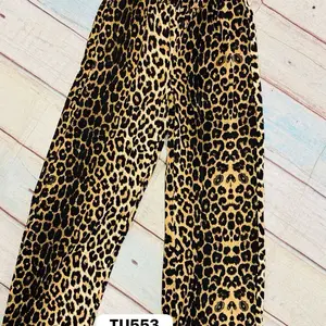 Vinizbena  Animal Print Pants