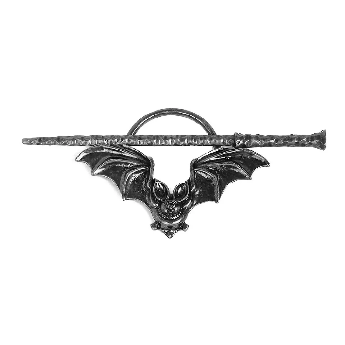 Metal Bat Stick-Attached Hair Slide, Women's Fashion Hair Clip, Hair Clips