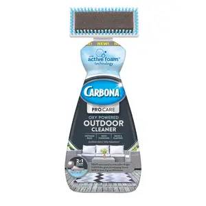 Carbona Pro Care Oxy Powered Outdoor Cleaner with Brush | 22 Fl Oz, 1 Pack