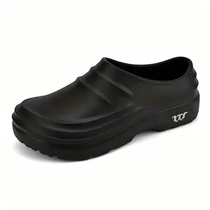 Waterproof Non-Work Clogs Chef & Nurse - & Odor Resistant Safety Shoes, Thick Sole Comfy Moccasin - Healthcare Hospital Restaurant (FREE SOCKS) Fathersdaygift Chunky Footwear Women