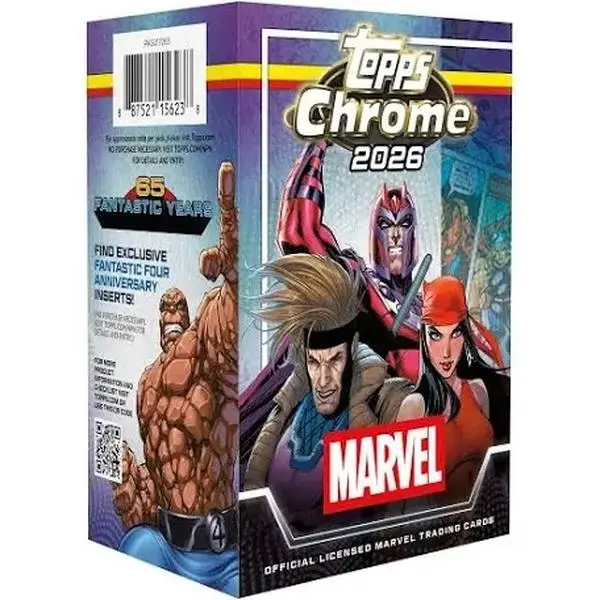 2026 Topps Chrome Marvel Comics Value Box