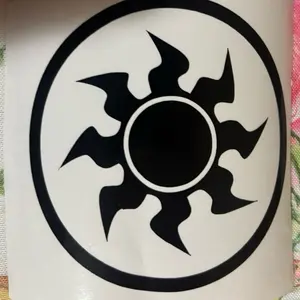 Magic the gathering plains 3x3 vinyl decal