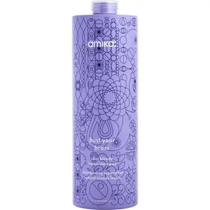 Amika By Amika Bust Your Brass Cool Blonde Shampoo For Unisex