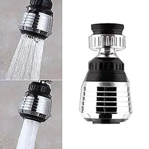 360° Swivel Faucet Aerator, Kitchen Sink Sprayer Attachment, Water Saving Faucet Nozzle, Dual Spray Stream Head, Rotating Tap Extender, M22 M24 Adapter, Anti Splash Aerator Filter, High Pressure Sink Sprayer, Universal Faucet Attachment