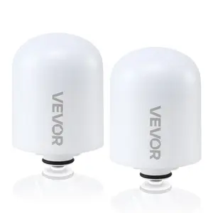 VEVOR Faucet Filter Replacement, 2-Pack Water-Filter Cartridge, 6-Layer High-Efficiency Filtration, 3-Month Value and 211 Gallon Long Lifespan/ Filter, Compatible with Model 8627 Filtration System