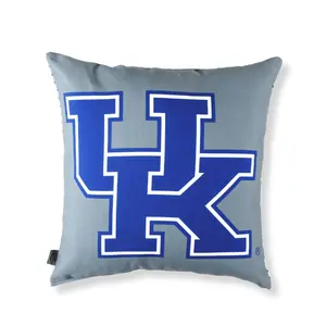 Kentucky Wildcats Logo Pillow Cover - Big Blue Nation - Licensed Kentucky Wildcats Home Decor Throw Pillow