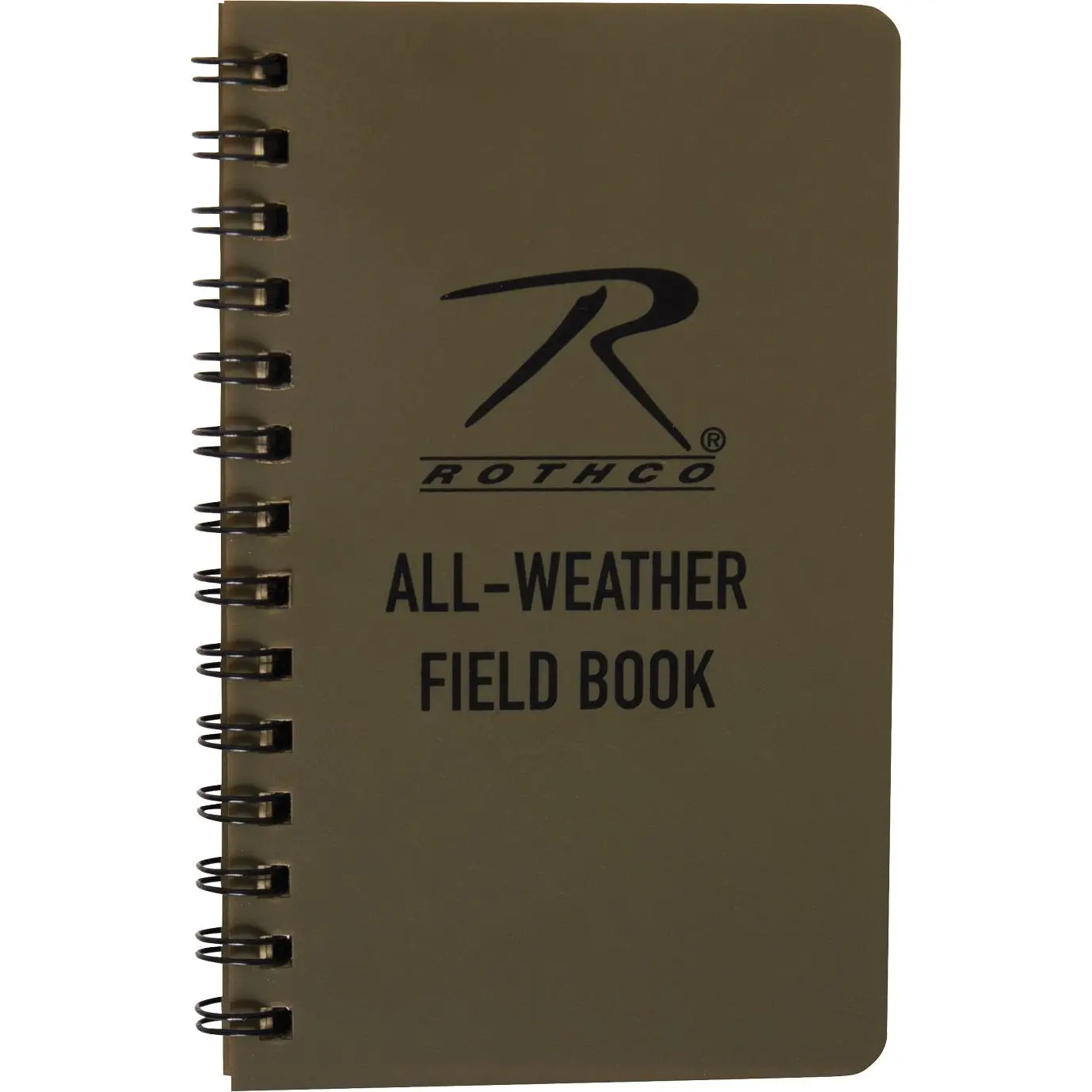 Coyote Brown - All-Weather Waterproof Notebook (3" X 5")