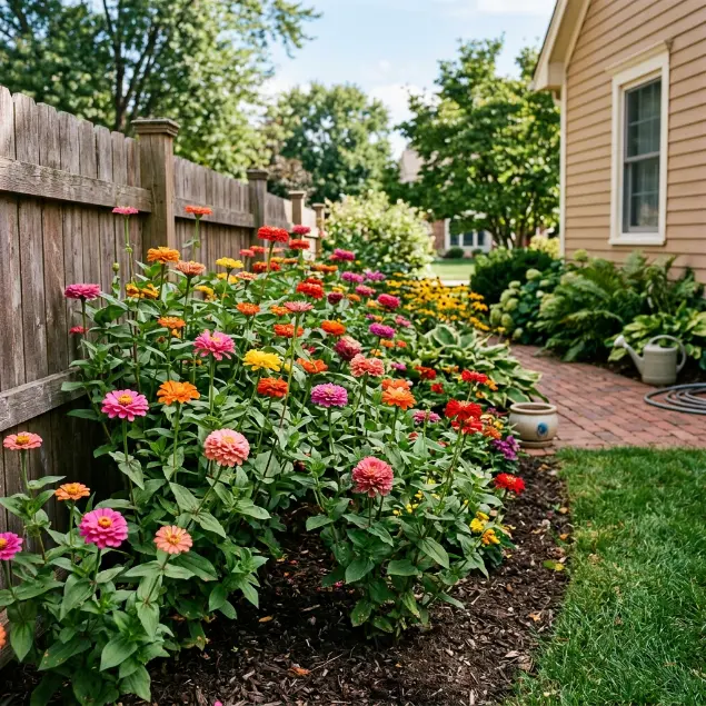 300Pcs Crazy Blend Zinnia Seeds for Planting, Zinnia Elegans Heirloom, Open Pollinated & Untreated, Mixed Color Zinnia Flowers
