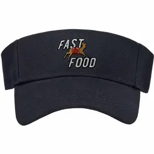 Fast Food with deer Hip-hop Hat Outdoor Adjustable Casual Hat Sports and leisure empty top hat sunshade hat