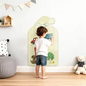 Magnetic Wall Sticker with Blackboard Surface, Self-Adhesive Classroom & Blackboard, Easy Peeling & Pasting Installation, Whiteboard Drawing Tool