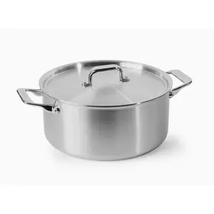 Stainless Steel Dutch Oven - 6.75 QT