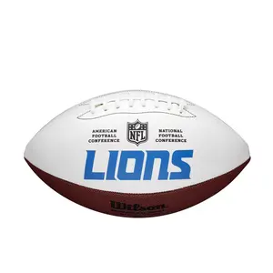 Wilson 8776895654 NFL Detroit Lions Autographable Football - Full Size