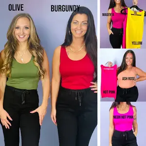"The Very Best" Scoop Neck Tank Top - Reg/Plus (Multiple Colors)