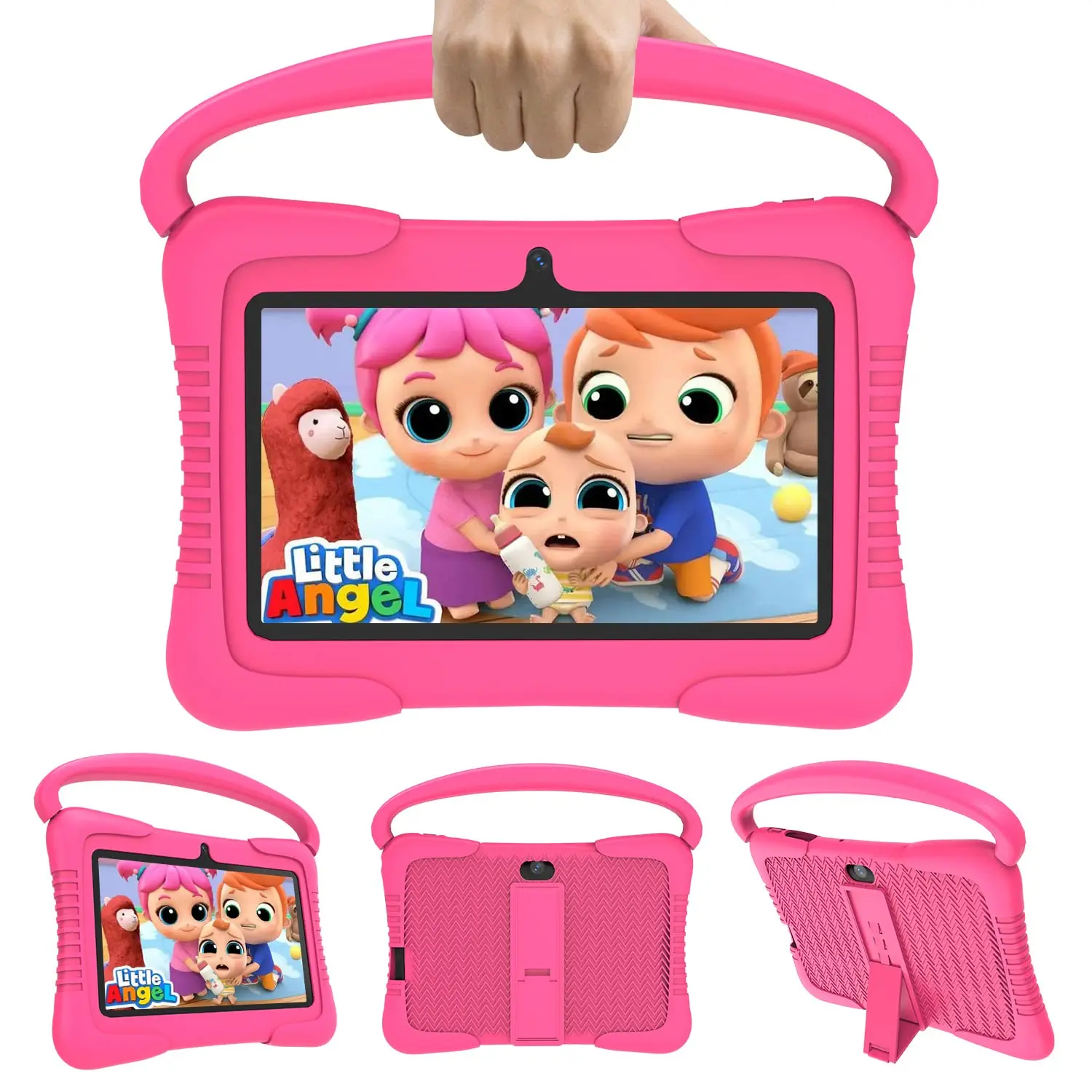 Kids Tablets7 inch Toddler Tablet for Kids Edition Tablets with WiFi Dual Camera Children’s Tablets for Toddlers 32GB Android with Parental Controls Shockproof Case Tablet for kids