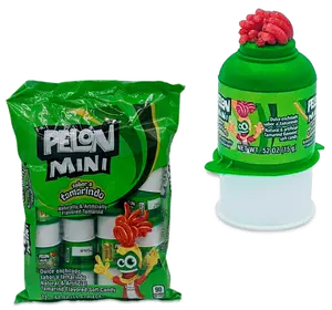 Lorena Pelon Mini Sabor a Tamarindo 12ct/.45oz Mexican Candy Tamarindo Squeeze