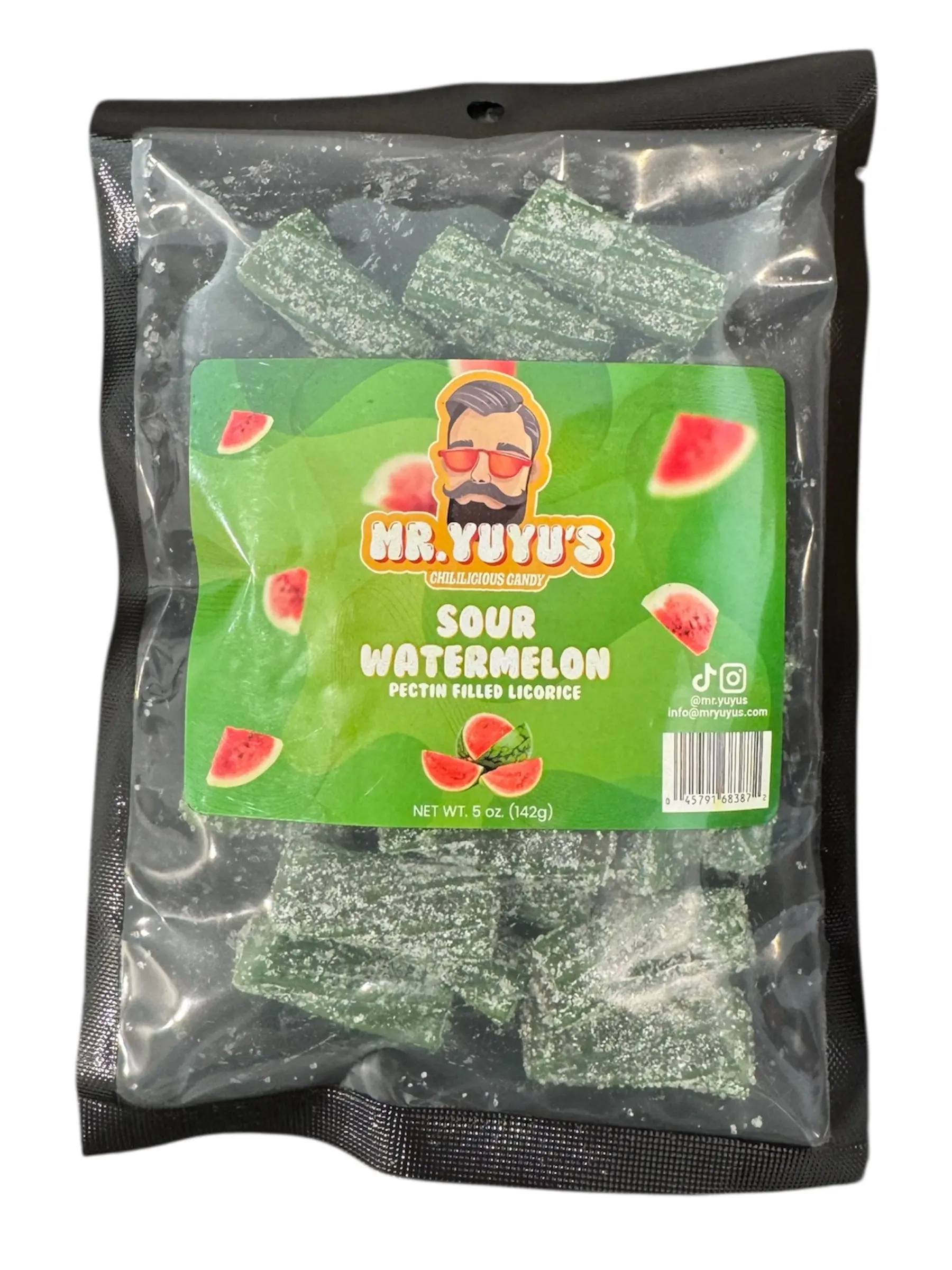 Mr. YuYu's Sour Watermelon Licorice 5oz