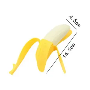 Cute Squishy Banana Stress Toy for Kids (1 Piece)