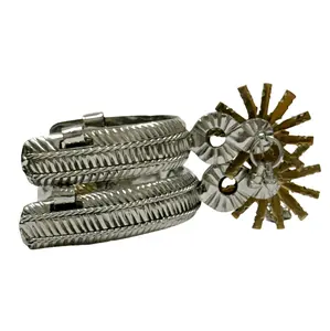 Espuelas Charras Mexicanas II Acero Inoxidable Stainless Steel Charro Spurs