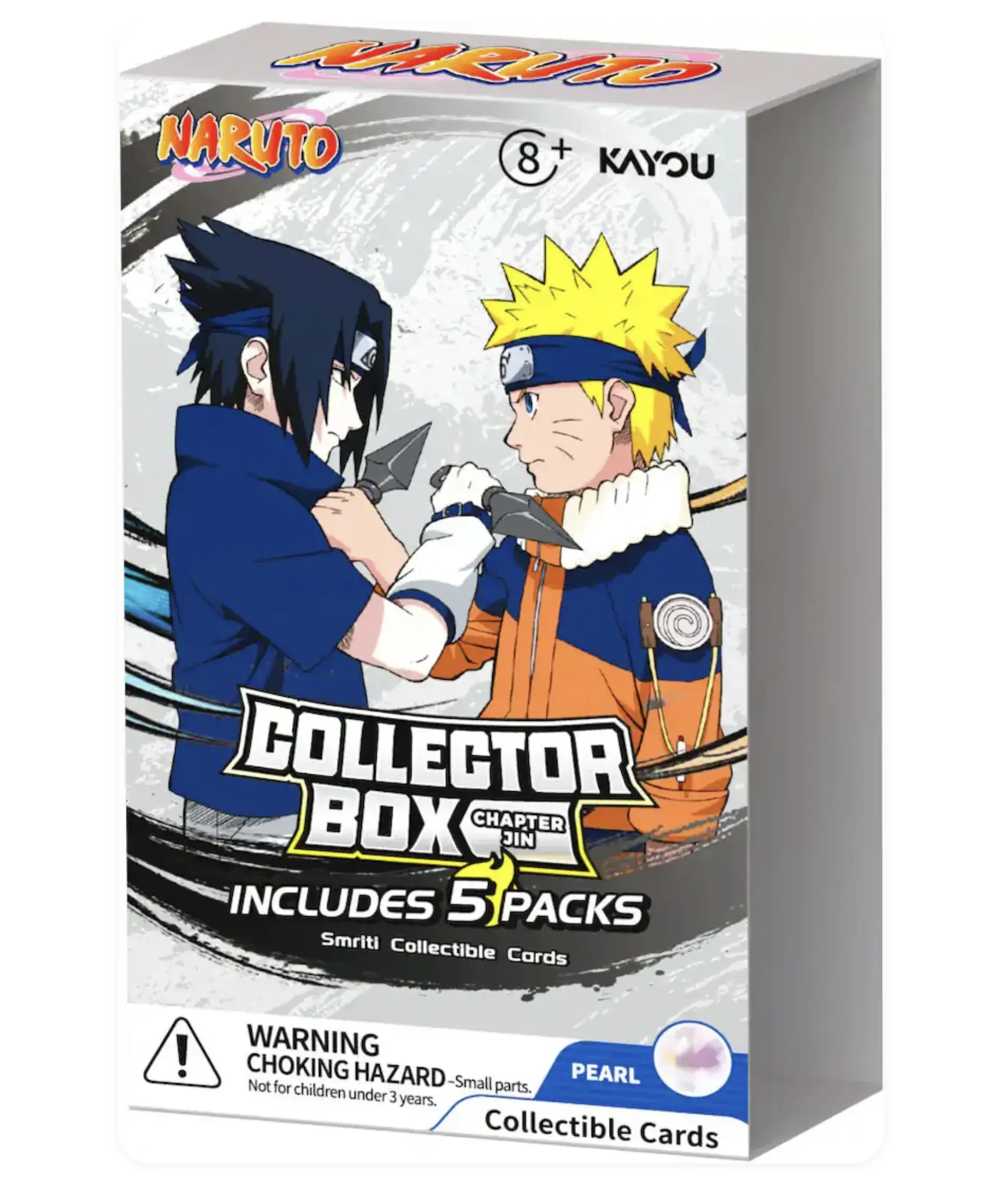 [KAYOU] Jin 3 Collector Box - Naruto Smriti Heaven Scroll Collectible Trading Cards