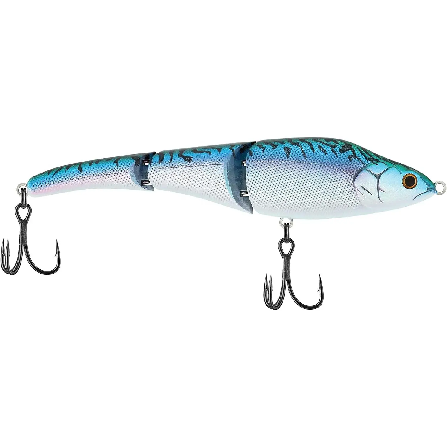 Magic Swimmer Hard Bait Lure, Revolutionary Swimmer for Freshwater Fishing with All-New Optimized Colors and Sizes - White Liner, Bone, Ghost White, Lures, Multi-Size, No Custom Painting Needed