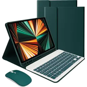 Keyboard Case with  for iPad Air 11-inch (M2) 2024 & iPad Pro 11 inch (4th/3rd/2nd/1st Generation), Detachable  Case with Pencil Holder for 10.9" iPad Air 4th/5th Generation, DGN