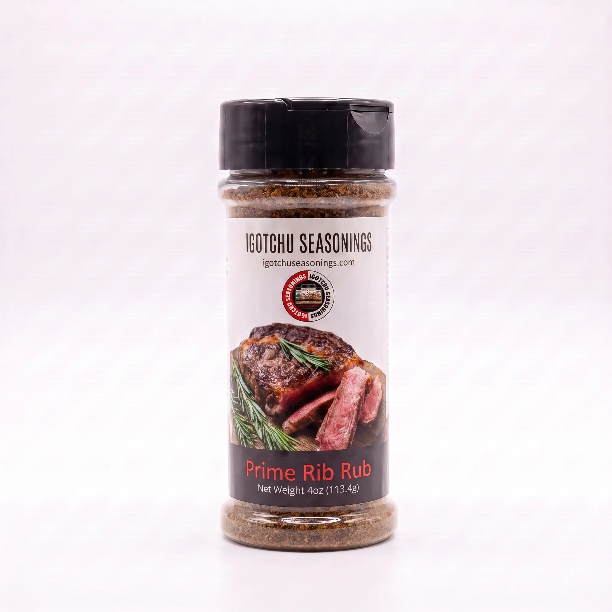 Igotchu Seasonings Holiday Limited Edition Prime Rib Rub for Festive Prime Rib Dishes