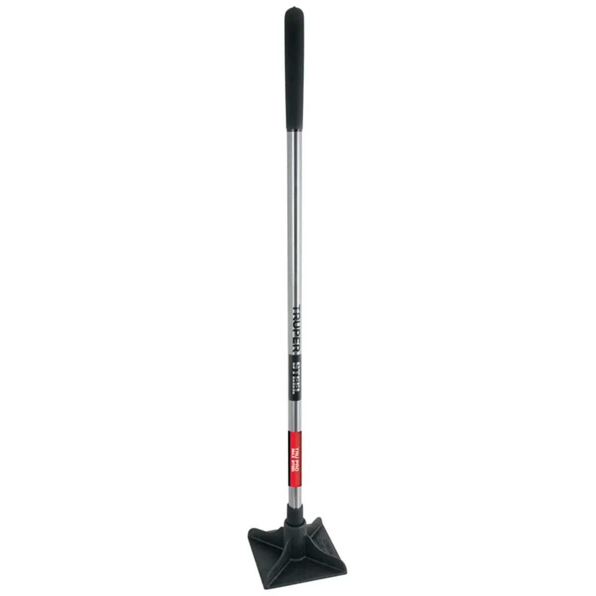 Truper 48 in. Steel Tamper, Assorted Garden & Hardware Tool for Soil Compaction