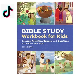 Bible Study Workbook for Kids: Lessons, Activities, Quizzes, and Questions to Deepen Your Faith (Bible Study Activity Books)